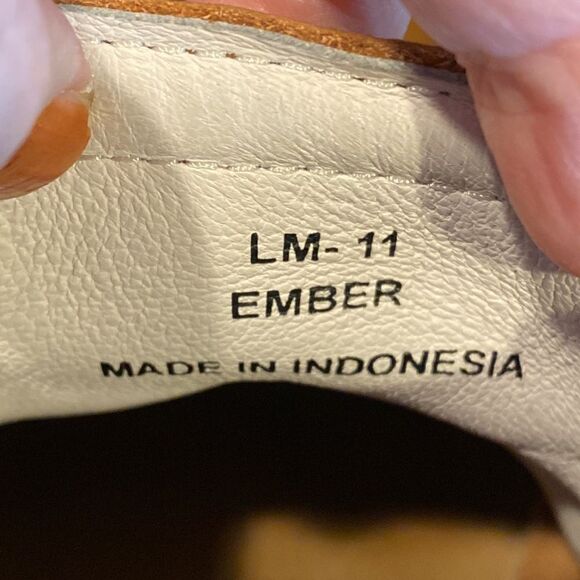 Blackstone Mid Top Sneaker in Ember Leather Size 11 - Picture 10 of 12